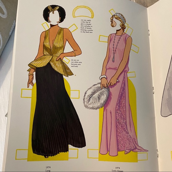 Paper doll book fashion of the 1970’s - Picture 8 of 10
